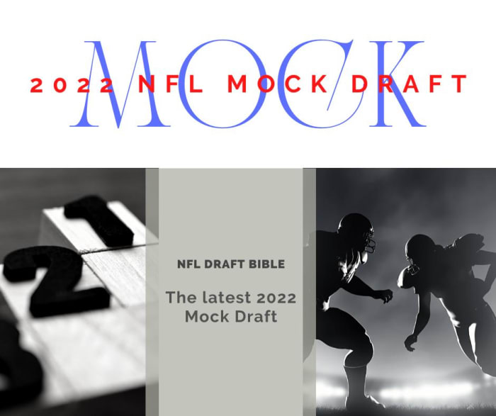 The latest 2022 NFL Mock Draft has defenders rising up the boards with offensive linemen. See who your favorite NFL team drafts.